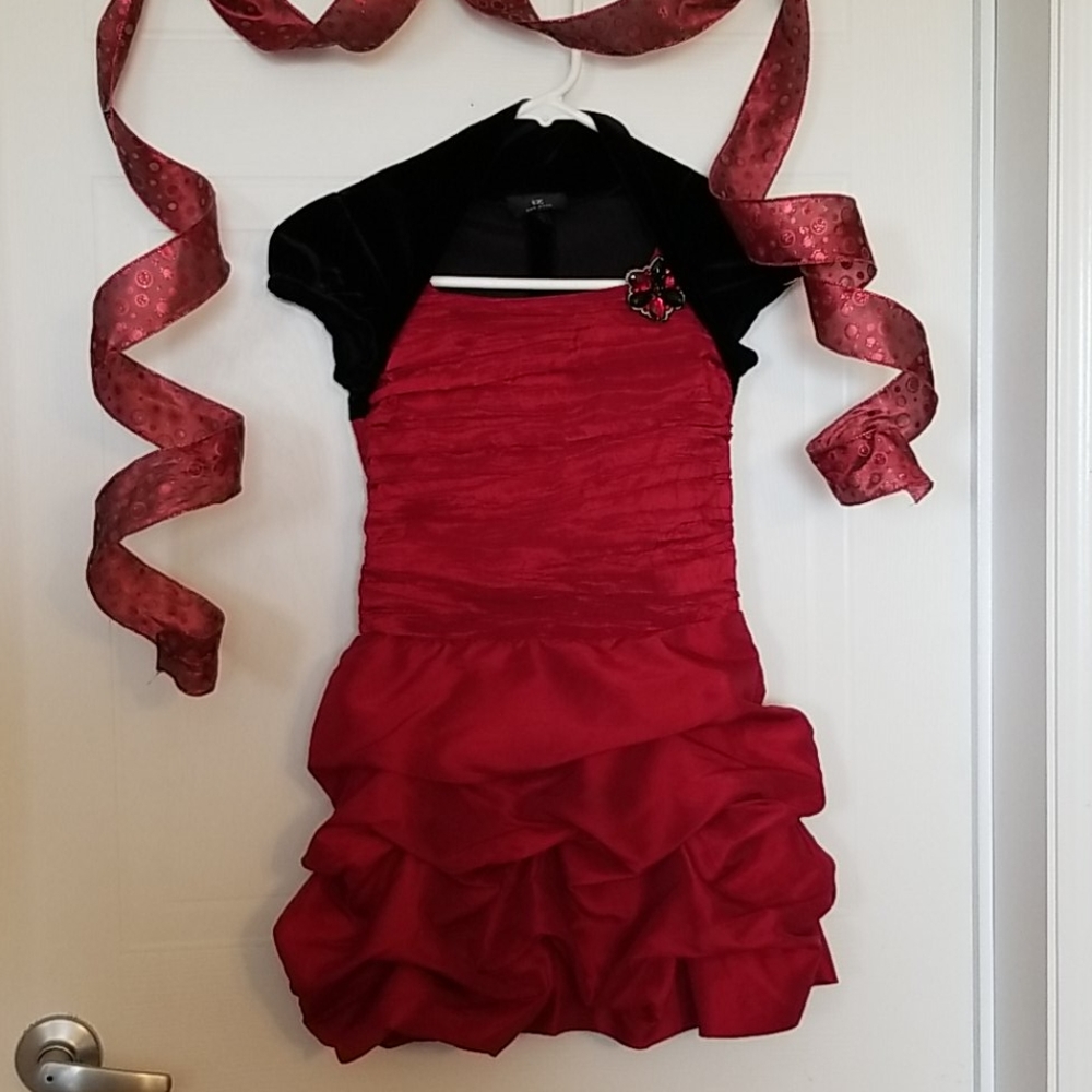 🆑️ IZ Amy Byer Holiday Dress Size Girls 8